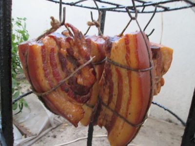 Лот: 6980261. Фото: 1. Грудинка натурального копчения... Мясо, птица, яйцо