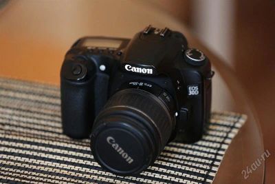 Лот: 2599840. Фото: 1. Canon 30d kit (18-55) + 50/1.8... Цифровые зеркальные