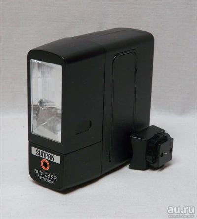 Лот: 11704855. Фото: 1. Фотовспышка SUNPAK AUTO 28SR THYRISTOR... Другое (антиквариат)