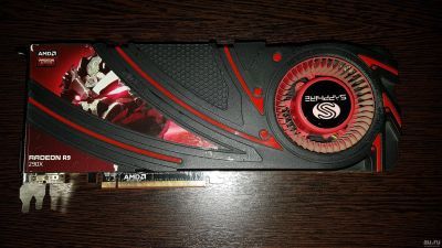 Лот: 13245649. Фото: 1. Sapphire Radeon R9 290X 4GB не... Видеокарты