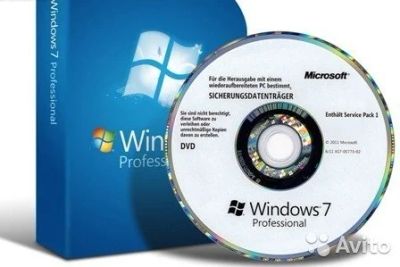 Лот: 9980882. Фото: 1. Windows 7 Professional 32-x/64-x... Системные