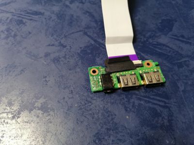 Лот: 17722788. Фото: 1. Б/У плата с разъемами USB ,Audio... Платы расширения, контроллеры, доп. порты