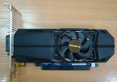 Лот: 19017794. Фото: 1. Видеокарта GTX750Ti 2GB, 128bit... Видеокарты