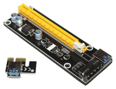 Лот: 9816440. Фото: 1. 60 см PCI-E Riser Card (Райзер... Платы расширения, контроллеры, доп. порты