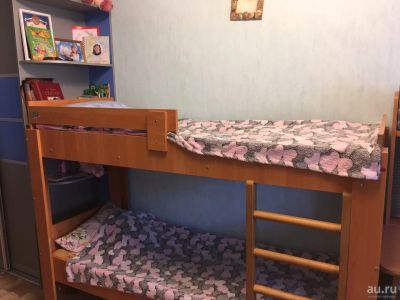Лот: 13722918. Фото: 1. Двухъярусная детская крова. Детские кровати и кроватки