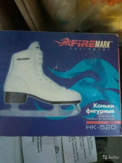 Лот: 10584306. Фото: 1. Коньки женские fire mark HK-520. Коньки