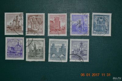 Лот: 8836598. Фото: 1. Марки Австрии 1959-1970гг. Здания. Марки