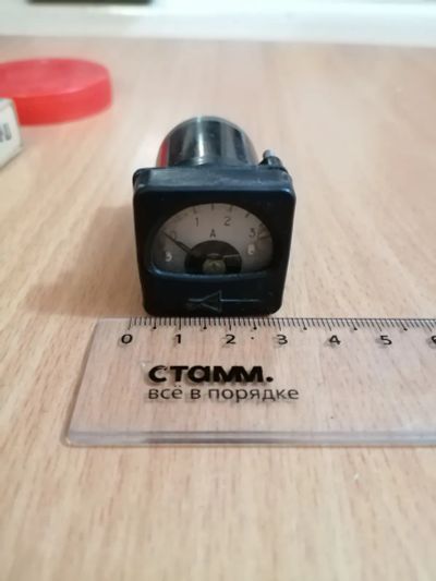 Лот: 24868085. Фото: 1. Амперметр 0-3А. Головки измерительные, индикаторы
