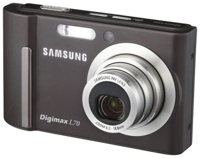 Лот: 3274132. Фото: 1. Samsung Digimax L70. Цифровые компактные