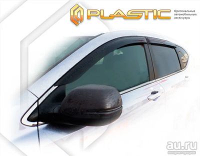 Лот: 13199153. Фото: 1. Honda CR-V 2017- Ветровики с хром... Детали тюнинга