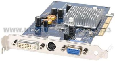 Лот: 1046324. Фото: 1. AGP GigaByte GeForce FX 5200... Видеокарты