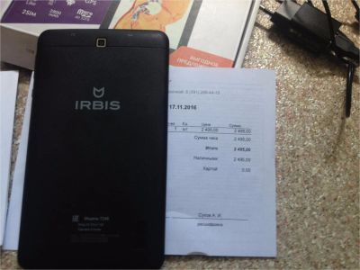 Лот: 9783185. Фото: 1. Планшет Irbis TZ48 black. Планшеты