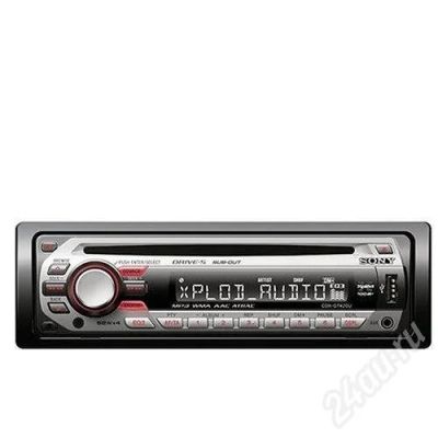 Лот: 324040. Фото: 1. Автомагнитола USB Sony CDX-420U. Автомагнитолы