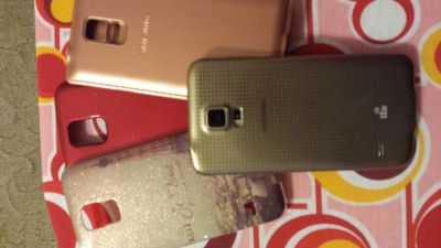 Лот: 4829841. Фото: 1. Samsung Galaxy S5 Gold. Смартфоны