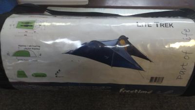 Лот: 18450207. Фото: 1. Палатка 2 ух местная lite trek-сост... Палатки, тенты
