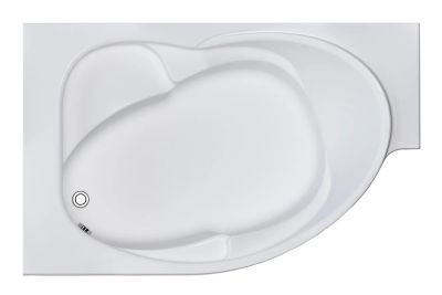 Лот: 23648319. Фото: 1. Ванна пристенная Marka One Ergonomika. Ванны и комплектующие