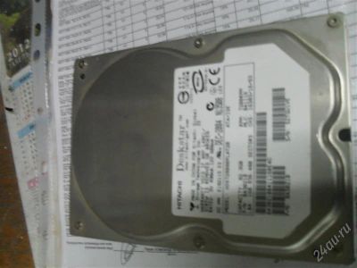 Лот: 1682490. Фото: 1. Винт Hitachi 82gb. Жёсткие диски (HDD)