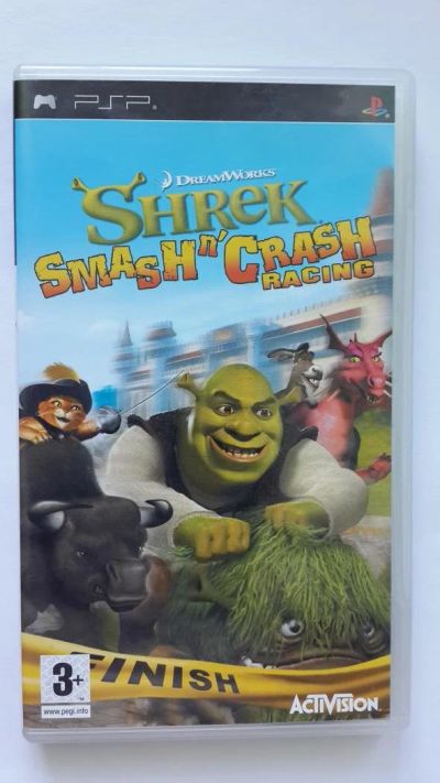 Лот: 11151035. Фото: 1. Игра для PSP Shrek Smash n' Crash... Игры для консолей