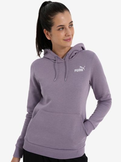 Лот: 23451788. Фото: 1. Худи женское PUMA Ess+, Фиолетовый. Другое (спортивная одежда)