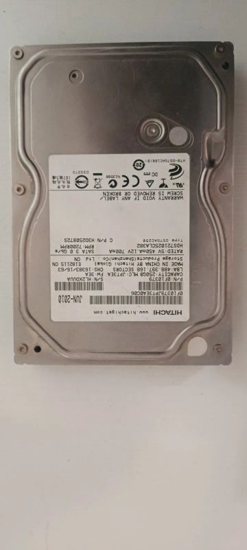 Лот: 19930462. Фото: 1. HHD Hitachi 250 gb. Жёсткие диски (HDD)