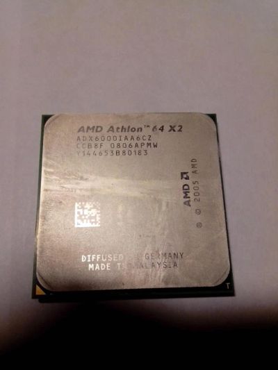 Лот: 6480638. Фото: 1. AMD Athlon 64 X2 6000+ Windsor. Процессоры