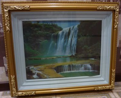 Лот: 3875426. Фото: 1. Картина "Водопад". Другое (картины, панно)