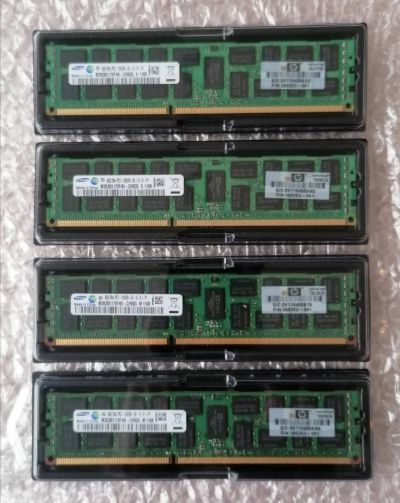 Лот: 18262784. Фото: 1. Память 4Gb DDR3 reg Samsung. Оперативная память