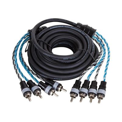 Лот: 17472377. Фото: 1. KICX MTR45 межблочный кабель 4RCA-4RCA... Аксессуары для автозвука