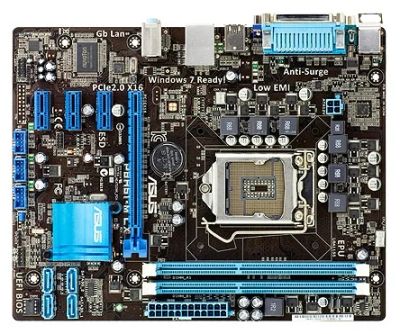 Лот: 18671562. Фото: 1. comp.mb.#152 Уценка (-1USB) ASUS... Материнские платы
