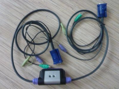 Лот: 3164429. Фото: 1. переключатель KVM (ATEN). Шлейфы, кабели, переходники