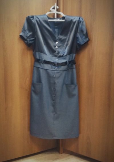 Лот: 17323378. Фото: 1. Платье офисное р. XXL. Платья