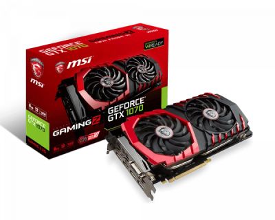 Лот: 14182096. Фото: 1. MSI GTX 1070 Gaming Z 8G. Видеокарты