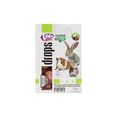 Лот: 10400047. Фото: 1. Дропсы lolo pets для грызунов... Корма