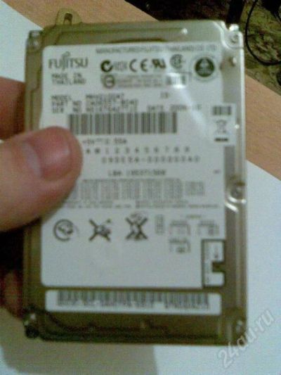Лот: 6437. Фото: 1. Жесткий для ноутбука 100GB. Красноярск