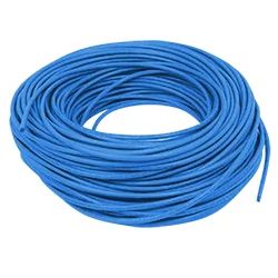 Лот: 19674857. Фото: 1. Провод AVR 0,3мм? (синий), цена... Провода, кабели