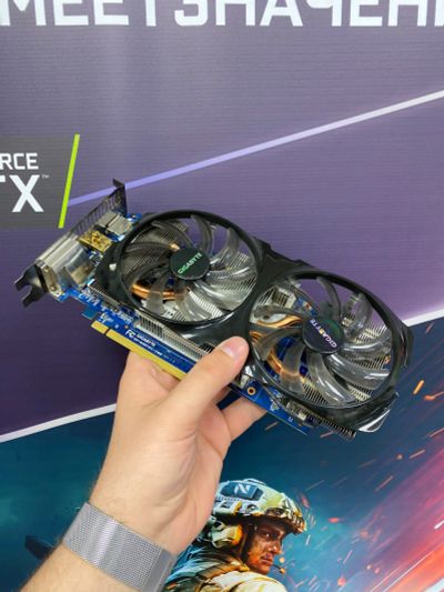 Лот: 19077810. Фото: 1. Видеокарта Gigabyte Nvidea GeForce... Видеокарты