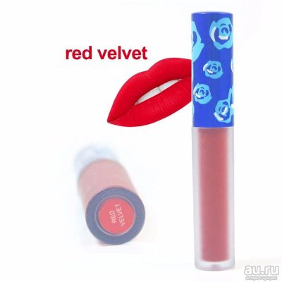 Лот: 8326548. Фото: 1. Матовая жидкая губная помада red... Макияж