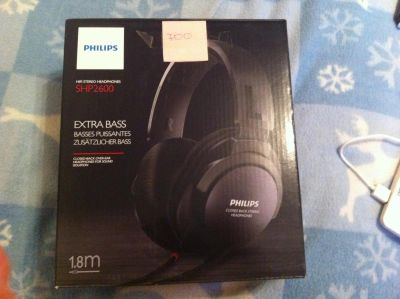 Лот: 4167236. Фото: 1. Наушники Philips SHP2600 Extra... Красноярск