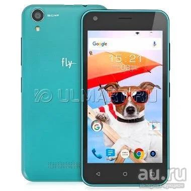 Лот: 8613539. Фото: 1. FLY Nimbus 8 FS454 зеленый. Смартфоны