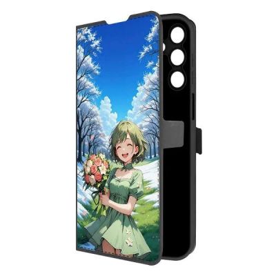 Лот: 25135203. Фото: 1. Чехол Krutoff Eco Book "Аниме... Чехлы, бамперы