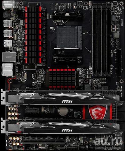 Лот: 8577891. Фото: 1. Материнская плата MSi 970 gaming. Материнские платы