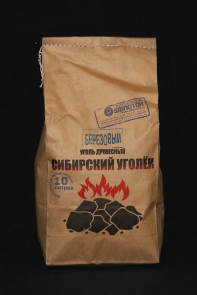Лот: 11250503. Фото: 1. Уголь березовый отборный, 10 л... Другие (дрова, топливо)