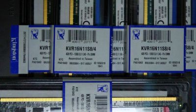 Лот: 12879588. Фото: 1. Память Kingston 4 GB PC3-12800... Оперативная память