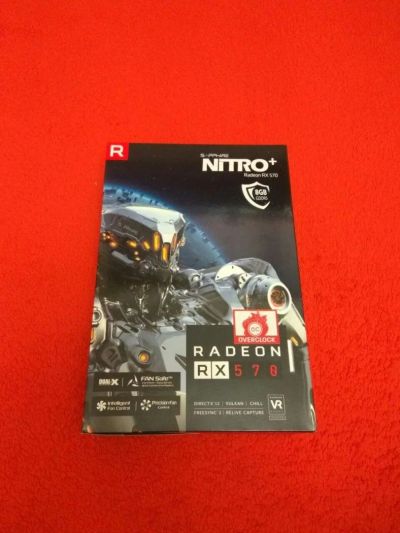 Лот: 10766832. Фото: 1. Radeon RX 570 Sapphire Nitro+. Видеокарты