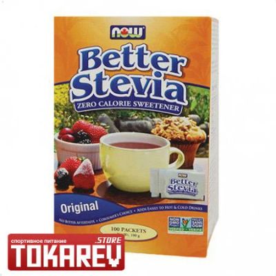 Лот: 8512719. Фото: 1. Заменитель сахара NOW Better Stevia... Диетическое питание