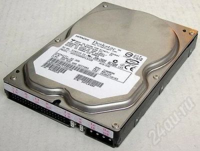 Лот: 347361. Фото: 1. Hitachi Deskstar HDS728080PLAT20... Жёсткие диски (HDD)