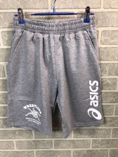 Лот: 9740345. Фото: 1. Шорты Asics серые. Шорты