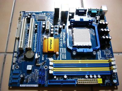 Лот: 3382925. Фото: 1. ASRock N68C-S UCC SocketAM2 GeForce... Материнские платы