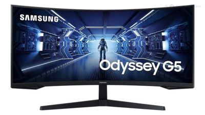 Лот: 20970948. Фото: 1. 34" Монитор Samsung Odyssey G5... ЖК-мониторы