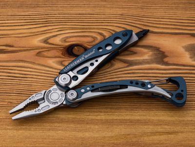 Лот: 12446316. Фото: 1. Leatherman Skeletool Denim 832200. Ножи, топоры